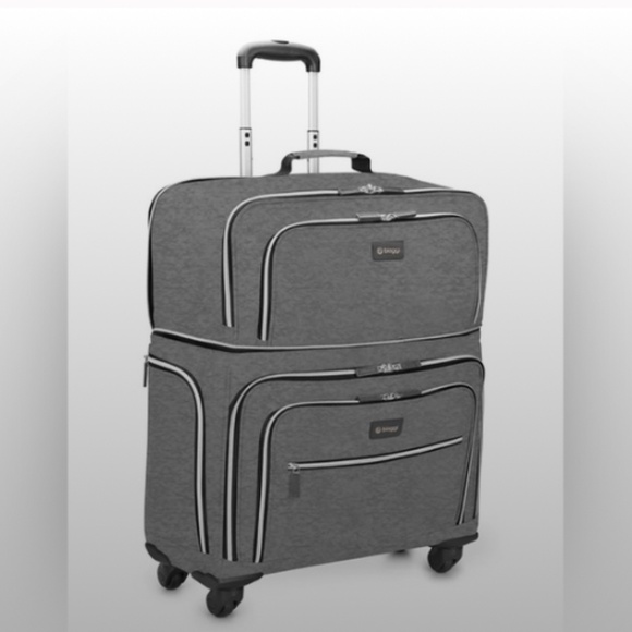 Biaggi Lift Off Expandable Carry on to Check in Bag - New - Picture 7 of 8